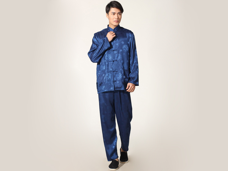 Tai Chi Clothing Long-sleeve Casual Style Linen Suit